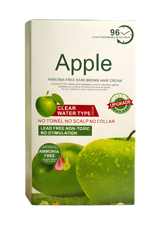 APPLE HAIR COLOR NATURAL DARK BROWN